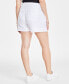 Фото #3 товара Trendy Plus Solid Linen-Blend Pleated Woven Shorts, Created for Macy's