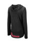 Фото #2 товара Women's Black Louisville Cardinals My Lover Lightweight Hooded Long Sleeve T-shirt