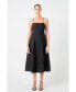 Фото #3 товара Women's Linen Midi Dress