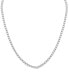 Diamond 20" Tennis Necklace (10 ct. t.w.) in 10k White Gold