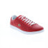 Lacoste Hydez 0721 1 P SMA Mens Red Leather Lifestyle Sneakers Shoes