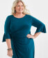 Plus Size Side-Tab Dress