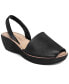 ფოტო #1 პროდუქტის Women's Fine Glass Wedge Sandals