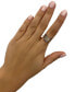 ფოტო #2 პროდუქტის Ombré Diamond (5/8 ct. t.w.) & Vanilla Diamond (1/10 ct. t.w.) Butterfly Ring in 14k Rose Gold