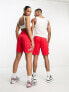 Фото #3 товара Hummel Unisex Core shorts in red