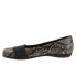 Trotters Samantha T1812-018 Womens Black Extra Wide Ballet Flats Shoes 6.5 - фото #4