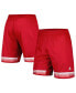 Фото #1 товара Men's Scarlet Nebraska Huskers Swingman Replica Basketball Shorts