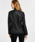 ფოტო #2 პროდუქტის Womens Leather Coat