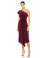 Фото #1 товара Women's One Shoulder Midi Length Dress