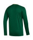 Фото #3 товара Men's Green Minnesota Wild AEROREADY® Long Sleeve T-shirt