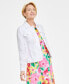 Фото #2 товара Women's 100% Linen Jacket, Created for Macy's