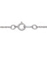 ფოტო #3 პროდუქტის Cultured Freshwater Button Pearl (10mm) & Cubic Zirconia Cross 18" Pendant Necklace in Sterling Silver