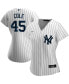 ფოტო #1 პროდუქტის Women's Gerrit Cole White New York Yankees Home Replica Player Jersey