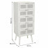 Chest of drawers Alexandra House Living White Bamboo MDF Wood 36 x 100 x 42 cm