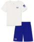 ფოტო #2 პროდუქტის Toddler & Little Boys UA Freedom Flag Graphic T-Shirt & Shorts, 2 Piece Set