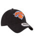 Men's Black New York Knicks Team 2.0 9TWENTY Adjustable Hat