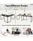 Фото #4 товара 95 Inch 2-Person L-Shaped Long Reversible Computer Desk with Monitor Stand