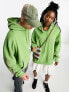 Фото #4 товара Reclaimed Vintage unisex healing energy hoodie in green