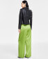 Фото #5 товара Women's Satin High-Rise Pull-On Pants, Created for Macy's