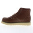 Фото #5 товара Lugz Cypress MCYPREGV-2013 Mens Brown Synthetic Lace Up Casual Dress Boots 11.5
