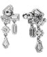 ფოტო #4 პროდუქტის Silver-Tone Mesmera Crystal Cluster Drop Earrings