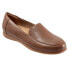 Фото #2 товара Trotters Deanna T2055-210 Womens Brown Narrow Leather Loafer Flats Shoes