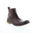 Фото #3 товара Roan by Bed Stu Bail F850098 Mens Brown Leather Zipper Casual Dress Boots
