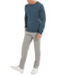 Фото #4 товара Men's Slim Fit Lightweight Crewneck Pullover Sweater