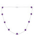 ფოტო #1 პროდუქტის Delicate Simple Natural Green Jade Chain Round Ball Bead Tin Cup Necklace For Women .925 Sterling Silver