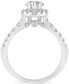 Diamond Halo Engagement Ring (1-1/6 ct. t.w.) in 14k White Gold