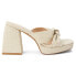 Фото #1 товара COCONUTS by Matisse Esme Platform Womens Beige Dress Sandals ESME-123