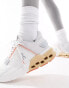 ON Cloudnova Flux trainers in white and peach