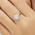Elegant silver ring Fancy Infinite White FIW79
