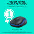 Фото #4 товара Logitech Wireless Mouse M185 - Ambidextrous - Optical - RF Wireless - 1000 DPI - Black - Blue