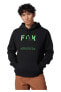 Fleecehoodie FOX Intrude Schwarz