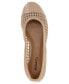 Women's Maddiee Cap-Toe Woven Ballet Flats, Created for Macy's