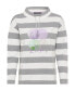 100% Cotton Long Sleeve Stripe & Placement Print Jersey Top