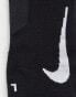 Фото #2 товара Nike Running 2 pack unisex no-show socks in black