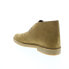 Фото #12 товара Clarks Desert Boot 2 26161346 Mens Brown Suede Lace Up Chukkas Boots