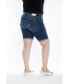 Plus Size Mid Rise Bermuda Shorts