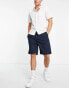 Фото #4 товара Selected Homme loose fit chino shorts in navy