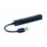 Фото #1 товара USB-разветвитель Conceptronic HUBBIES05B Чёрный