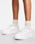 Фото #8 товара Puma Cali Dream trainers in white and leopard print - exclusive to ASOS