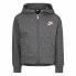 Men's Sports Jacket Nike Full Zip Grey Dark grey