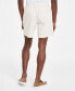 Фото #2 товара Men's Charlie Linen Pull-On Shorts, Created for Macy's