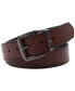 Фото #1 товара Men’s Two-In-One Reversible Roller Bar Buckle Belt