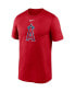 Men's Red Los Angeles Angels Big and Tall Logo Legend Performance T-shirt
