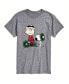 Фото #1 товара Men's Peanuts Christmas Short Sleeve T-shirt