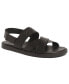 ფოტო #1 პროდუქტის Men's Mumbai Cross Strap Comfort Sandals