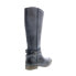 Roan by Bed Stu Gayla FR85814 Womens Gray Leather Zipper Knee High Boots 7